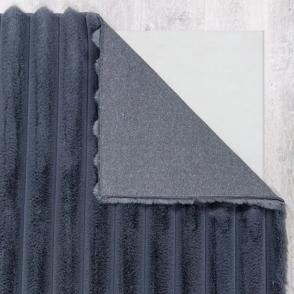 Cord Faux Fur Supersoft Rug 3