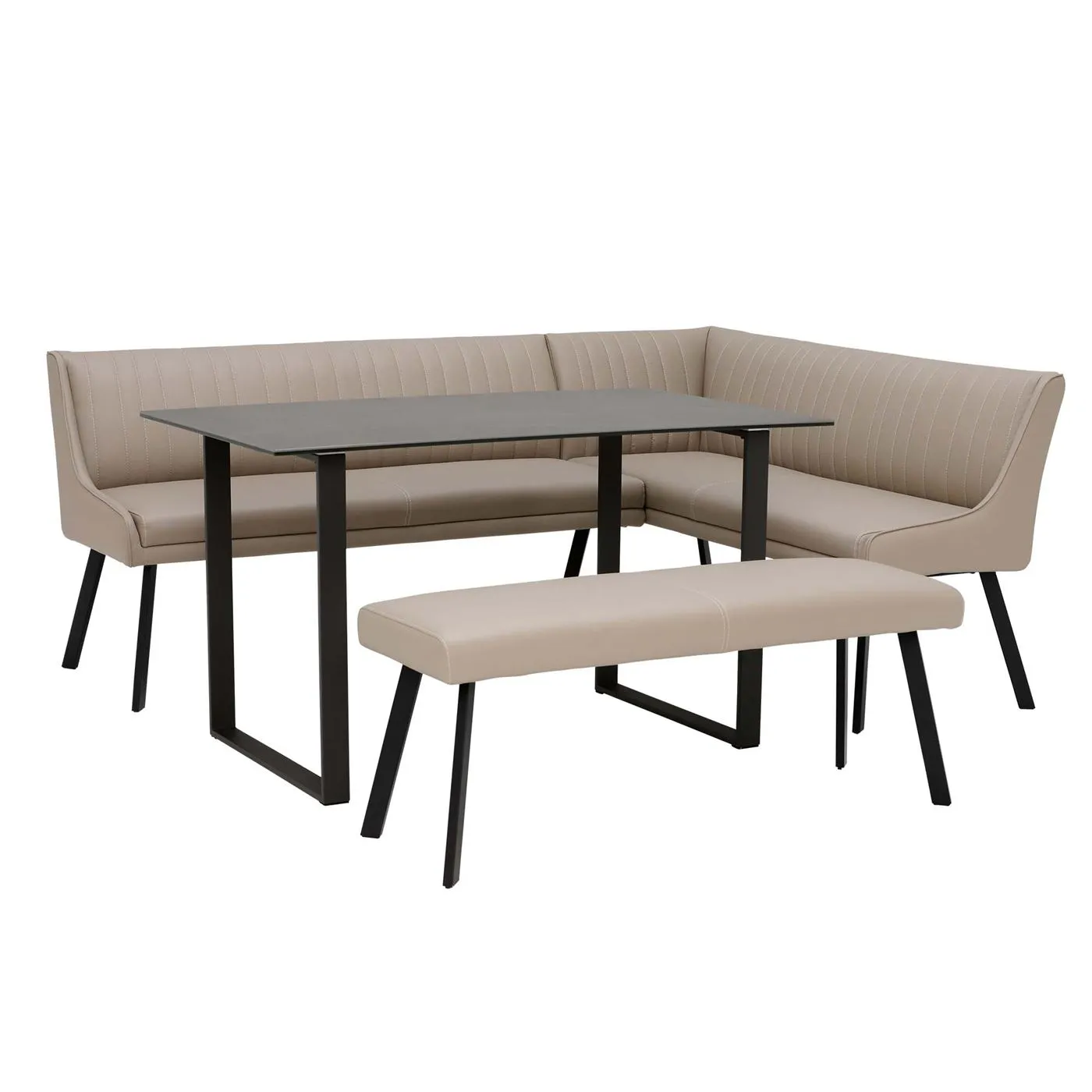 Belize Left Hand Corner Dining Set
