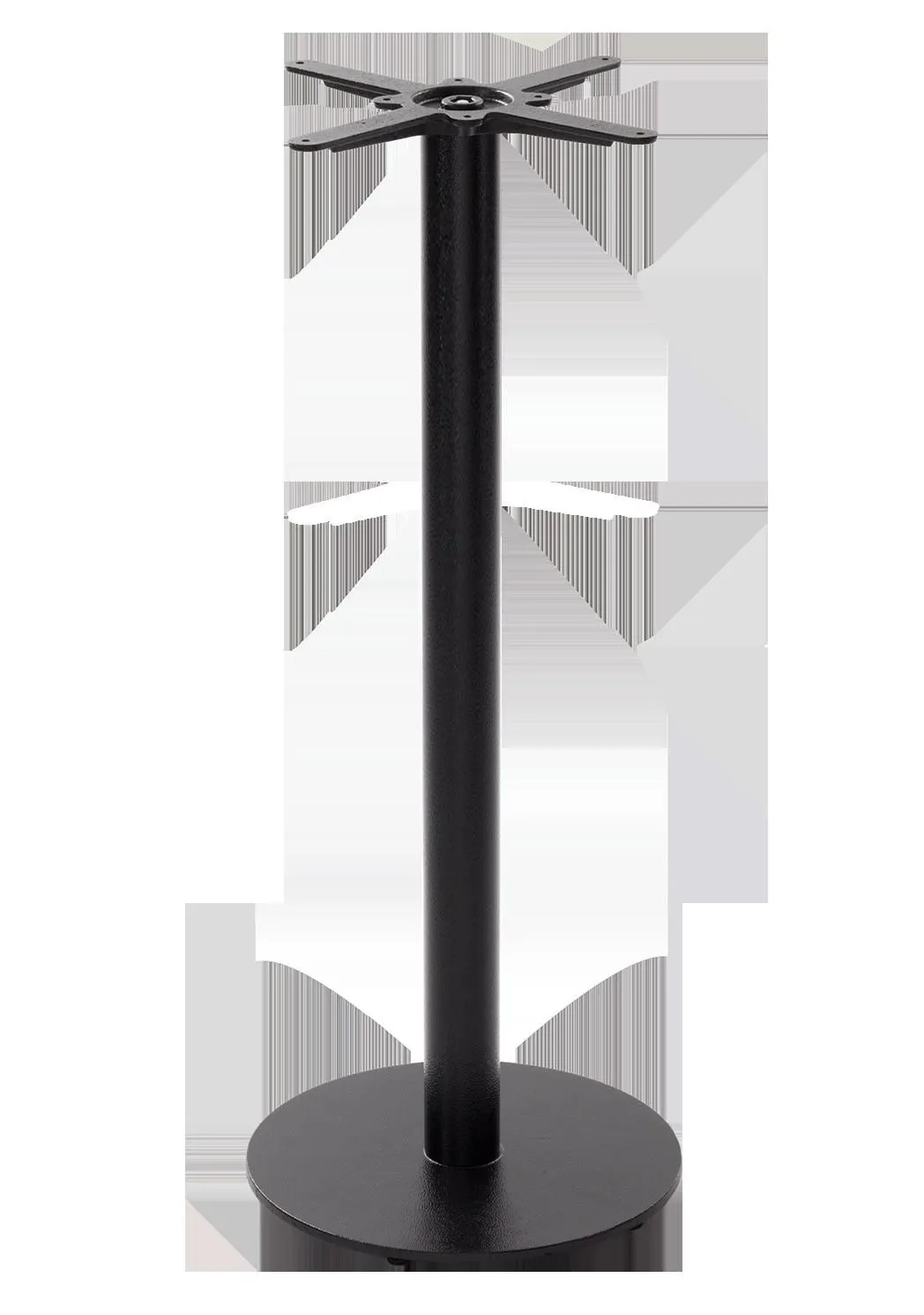netfurniture Black cast iron round table base - Medium 1050 mm