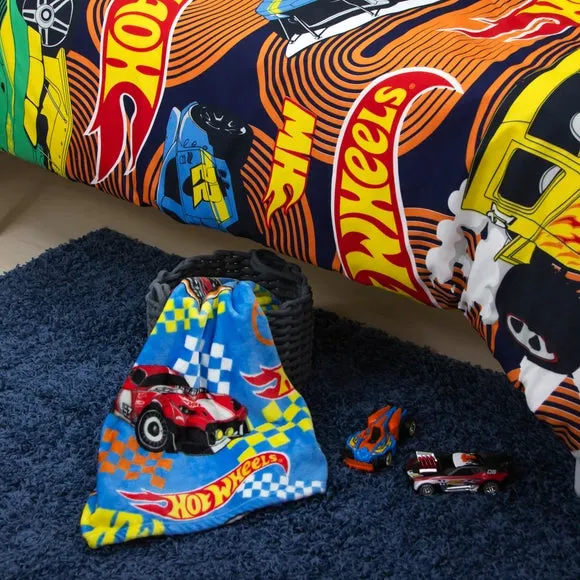 Hot Wheels Flame Fleece Blanket 3