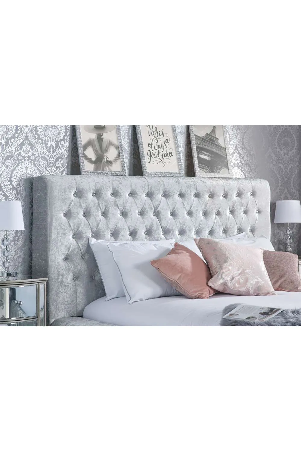 Birlea Grande Bed in Grey 2
