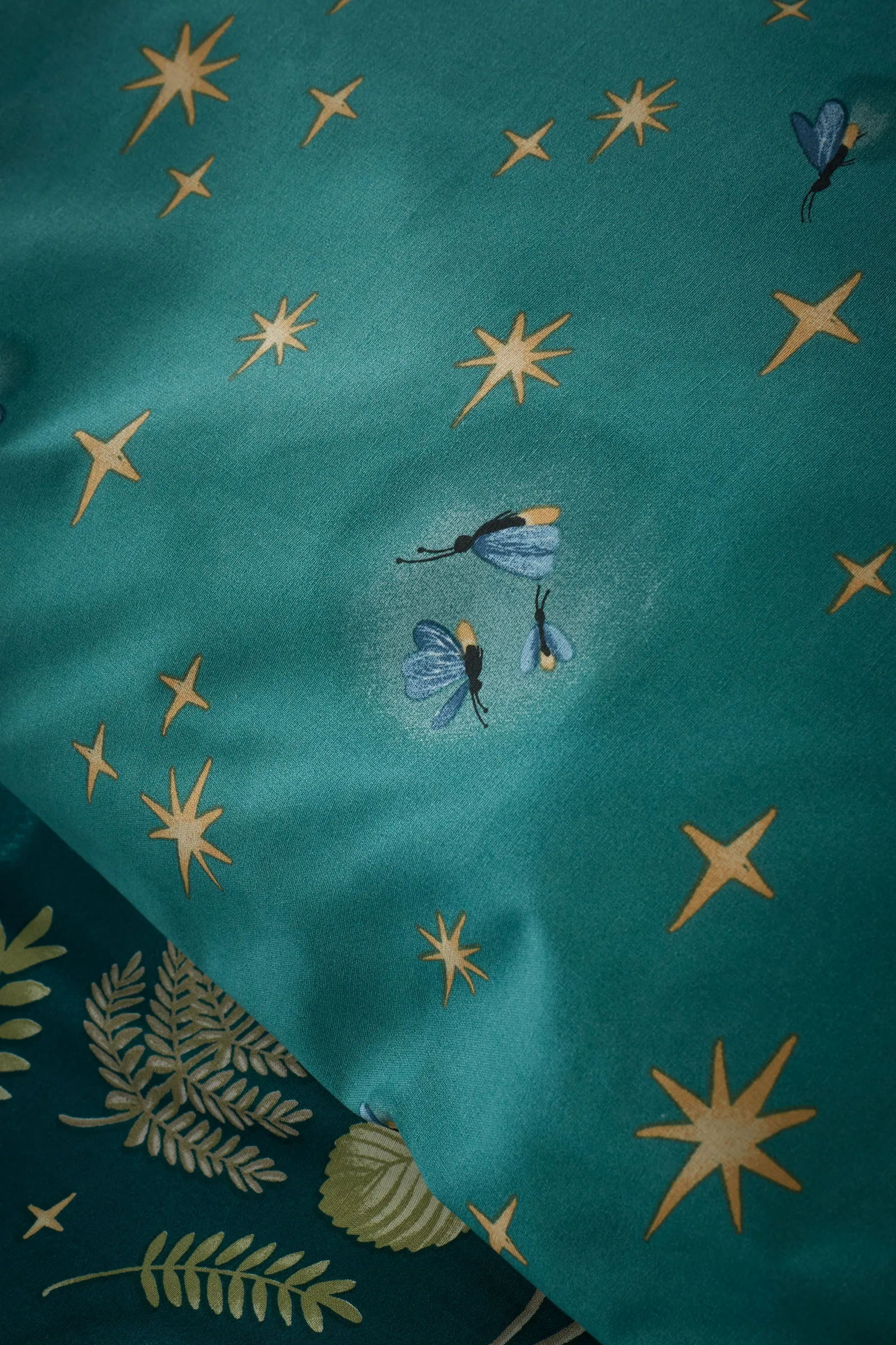 Catherine Lansfield 'Enchanted Twilight Animals' Reversible Duvet Cover Set in Green 4