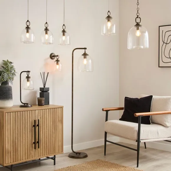 Alba Industrial Wall Light 6
