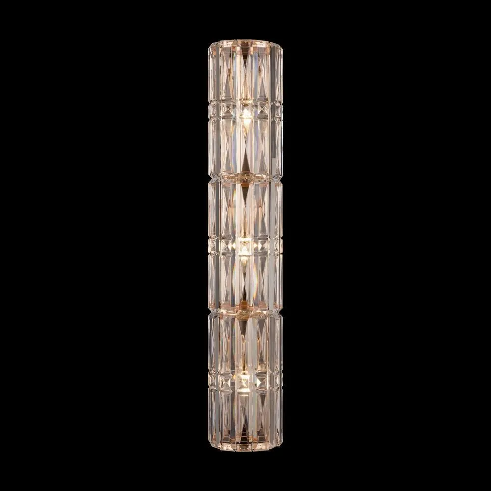 Netlighting Maytoni Facet Classic 3 Light Wall Lamp Gold E14 3