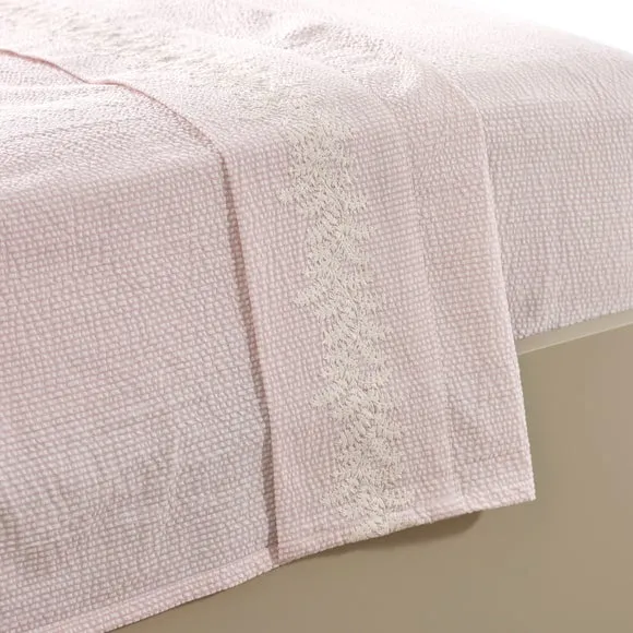 Dorma Bramcote Stripe 100% Cotton Flat Sheet 1