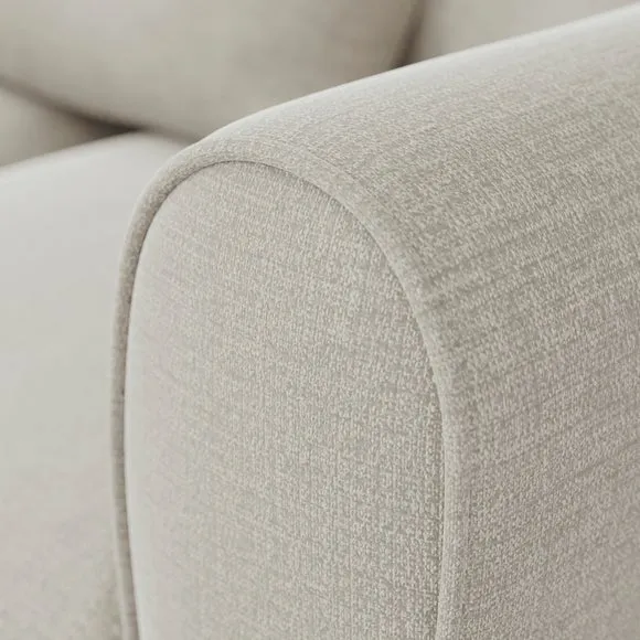 Blake Soft Texture Chenille Corner Chaise Sofa 5