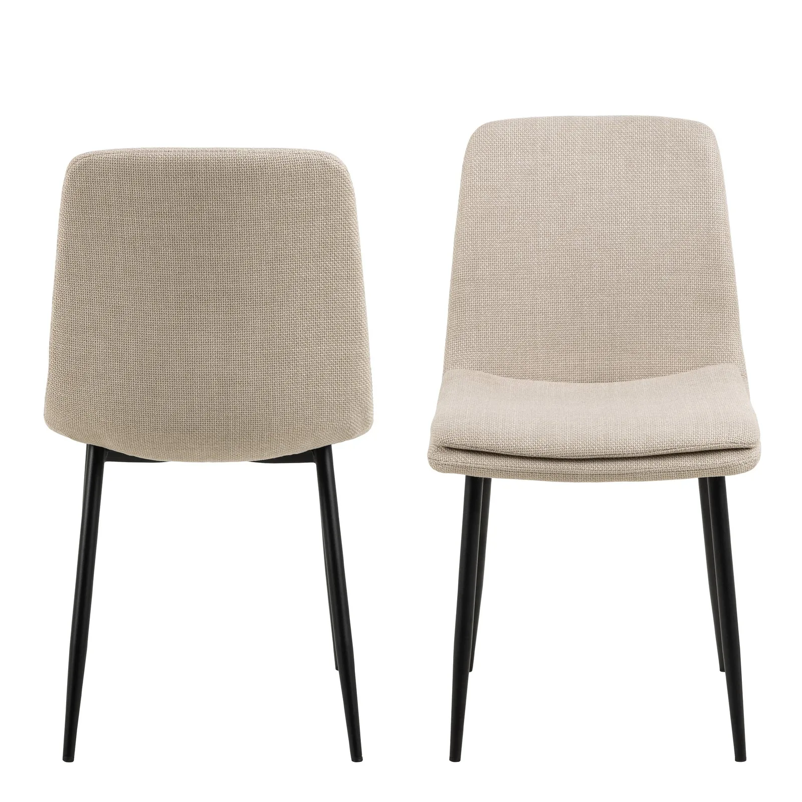 Furniture To Go Becca Dining Chair in Beige Set of 4 2