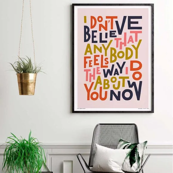 Sketchbook Design Wonderwall Feels The Way I Do Framed Print 2