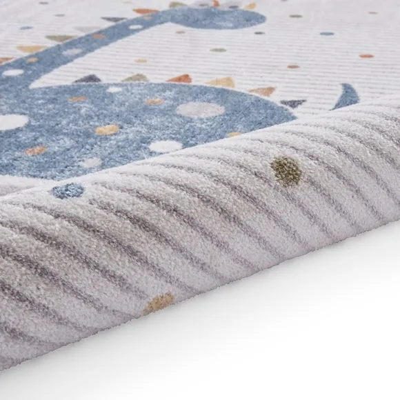 Vida Dinosaur Washable Rug 4