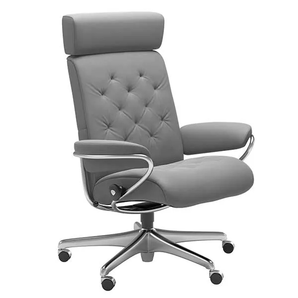 Stressless Metro Offfice Chair With Adjustable Headrest
