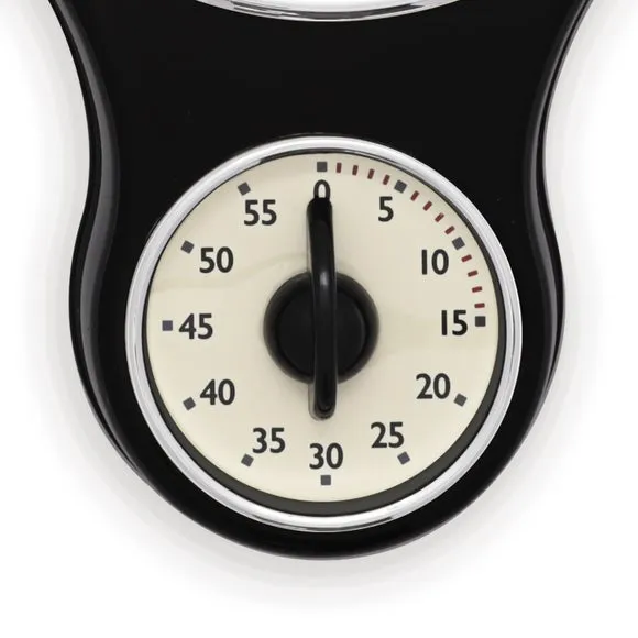 Acctim Kitchen Time Retro Quartz Timer Wall Clock 4