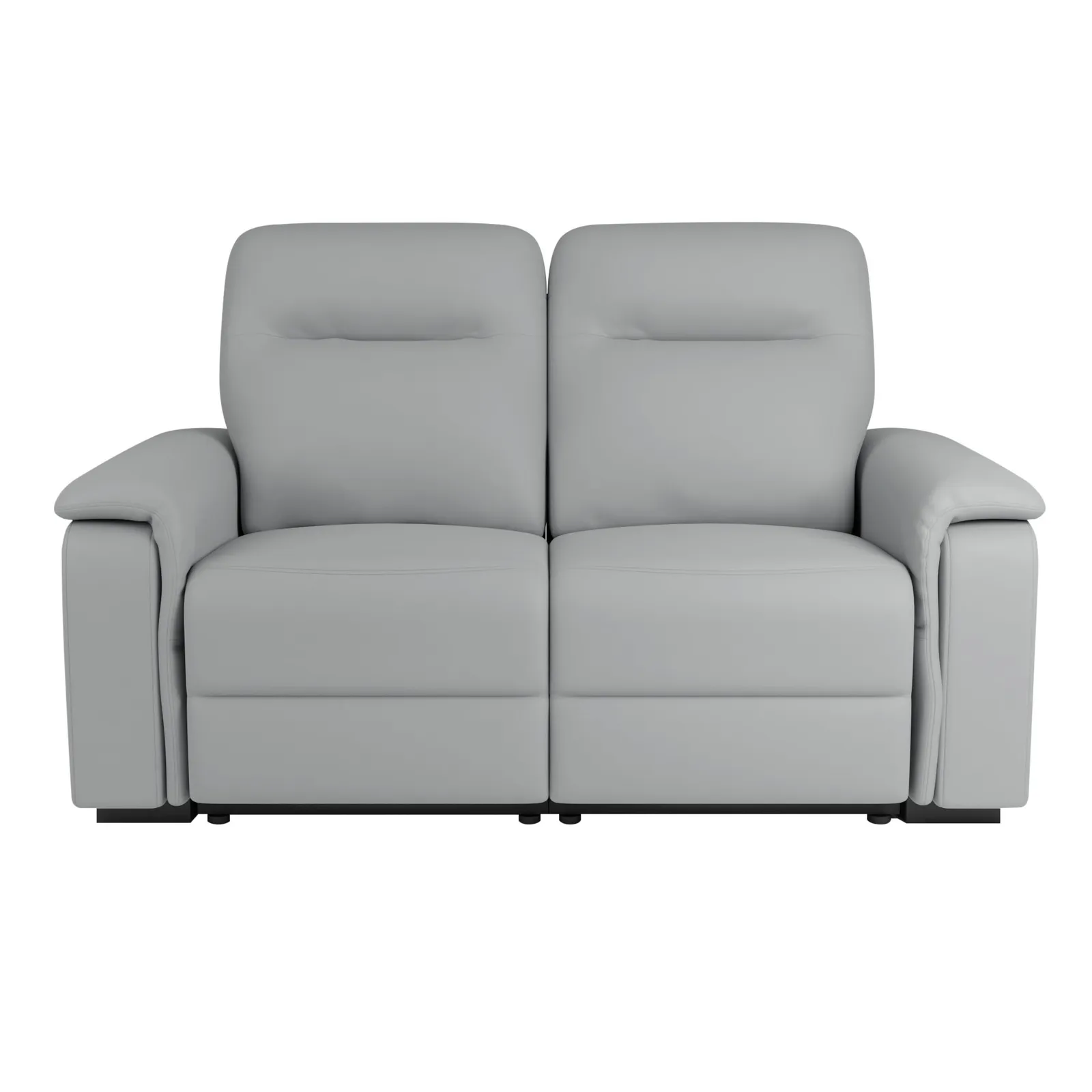 Bianca Electric Reclining 2 Seater Sofa Grey