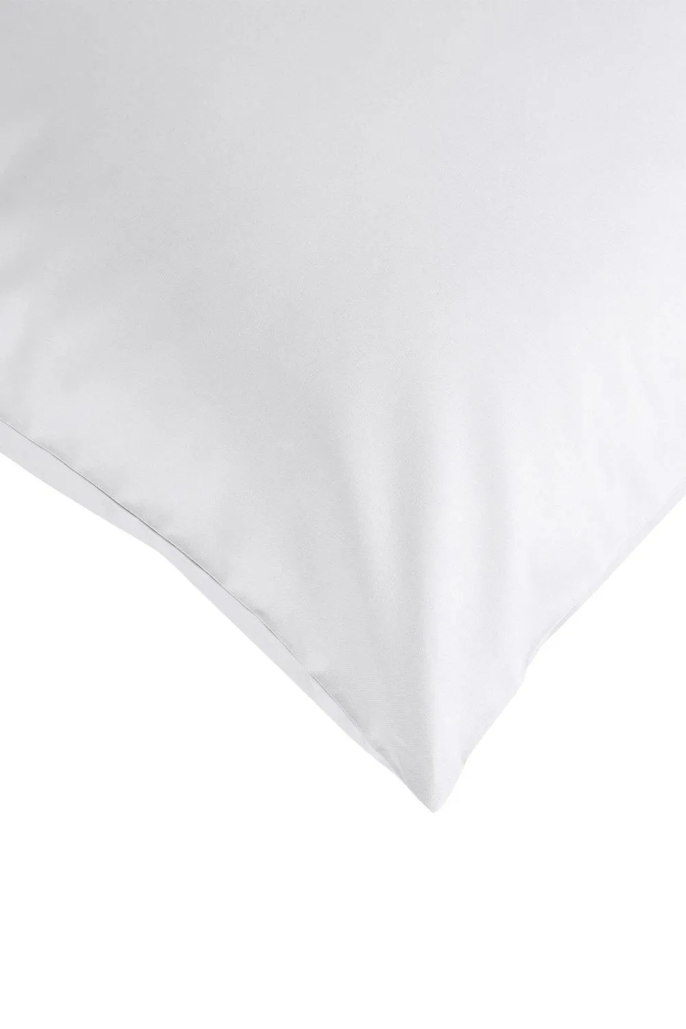 CHRISTY Pure Cotton Percale Standard Pillowcase Pair in White 2