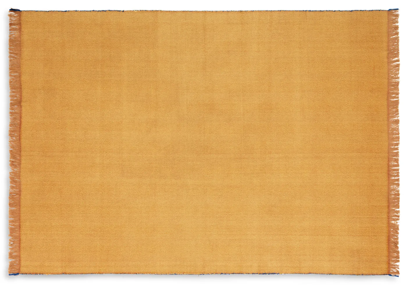 ferm LIVING Herringbone Throw Mustard
