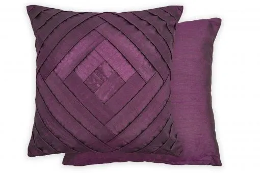 New Edge Blinds Gio Cushion Cover in Purple