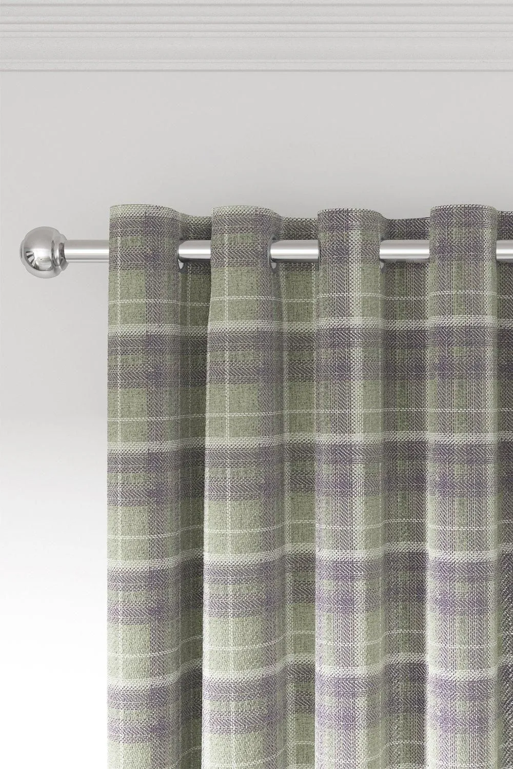 Helena Springfield 'Harriet' Woven Lined Curtains in Grape 2