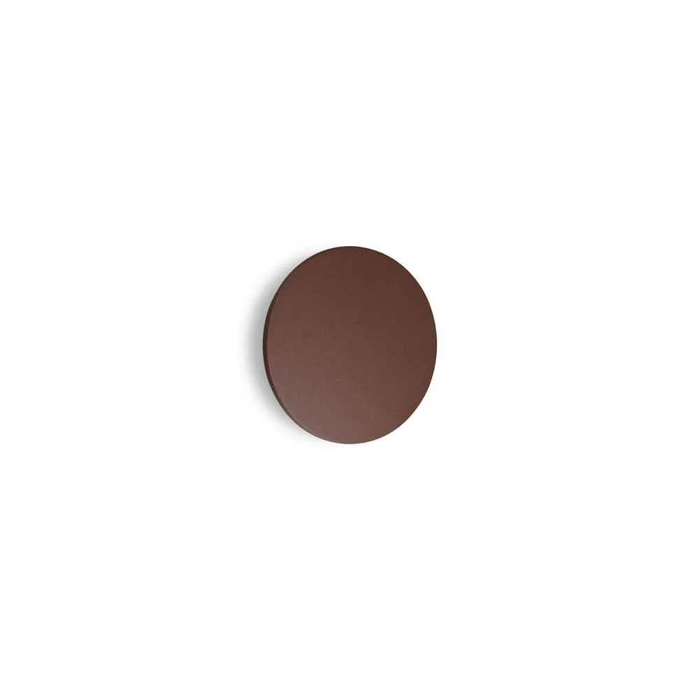 Netlighting Punto Outdoor Flush Wall Lamp Coffee Brown 1050Lm 3000K IP54
