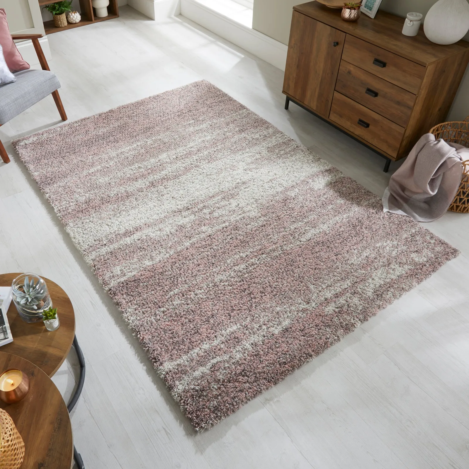Reza Ombre Rug Reza Ombre Pink