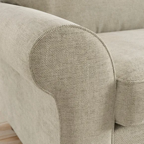 Flori Basket Weave 3 Seater Sofa 4