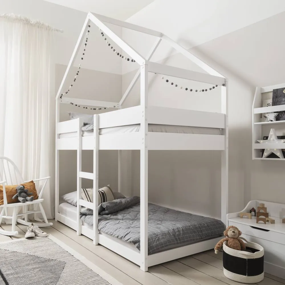 Nöa and Nani Sofie Bunk Bed House Cabin in White 2