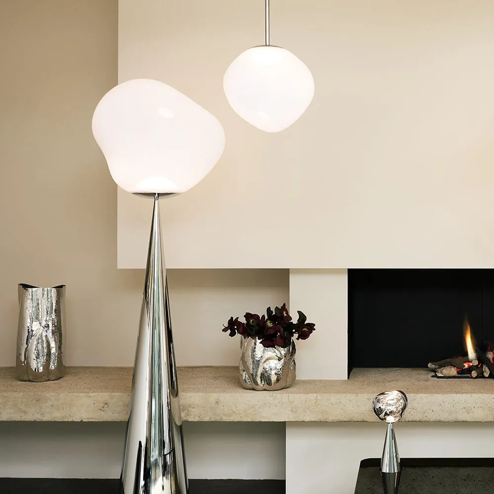 Tom Dixon Melt LED Cone Fat Floor Lamp Opal 4