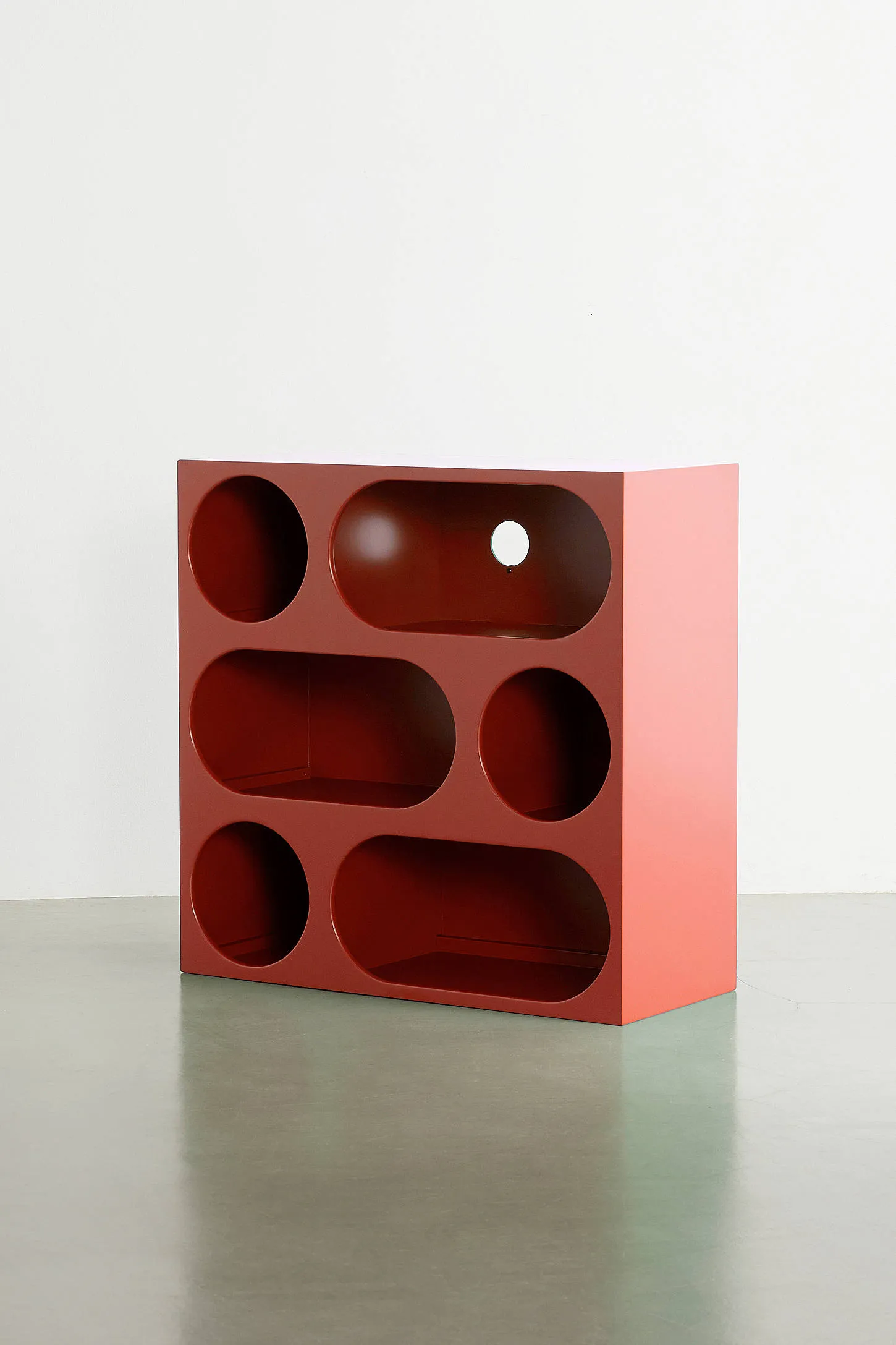 Ebba Orange Small Console Table - Orange 2