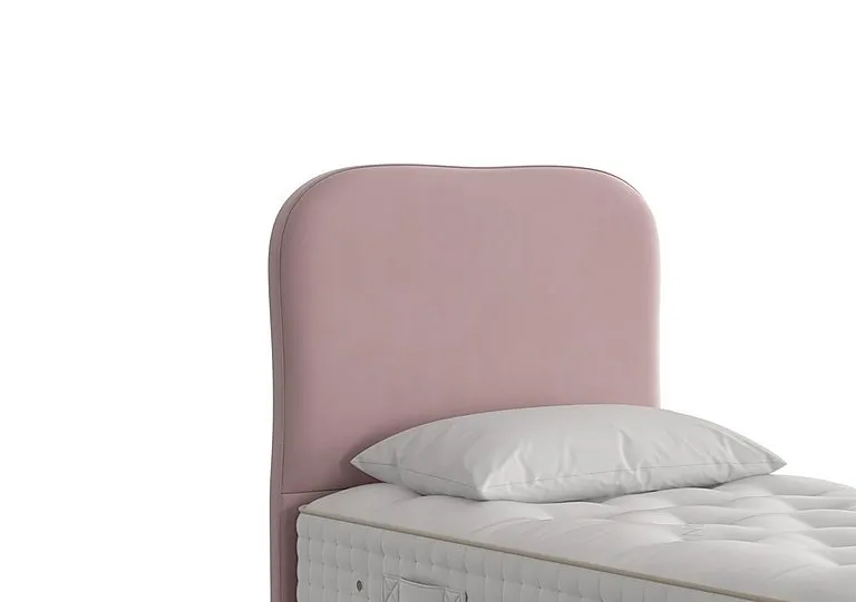 Lennox Floor Standing Headboard - Single - Plush Heather