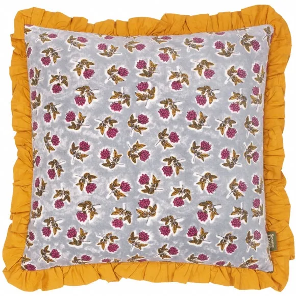 Kemble Ruffle Square Cushion 3