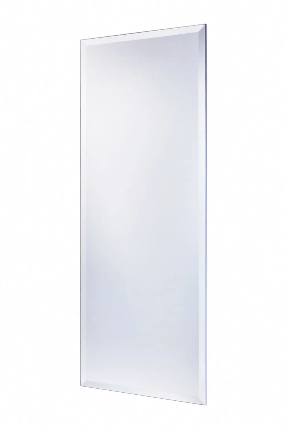 Yearn Mirrors Yearn Minimal dressing Mirror Bevelled 122x46 in Metallic Silver 2