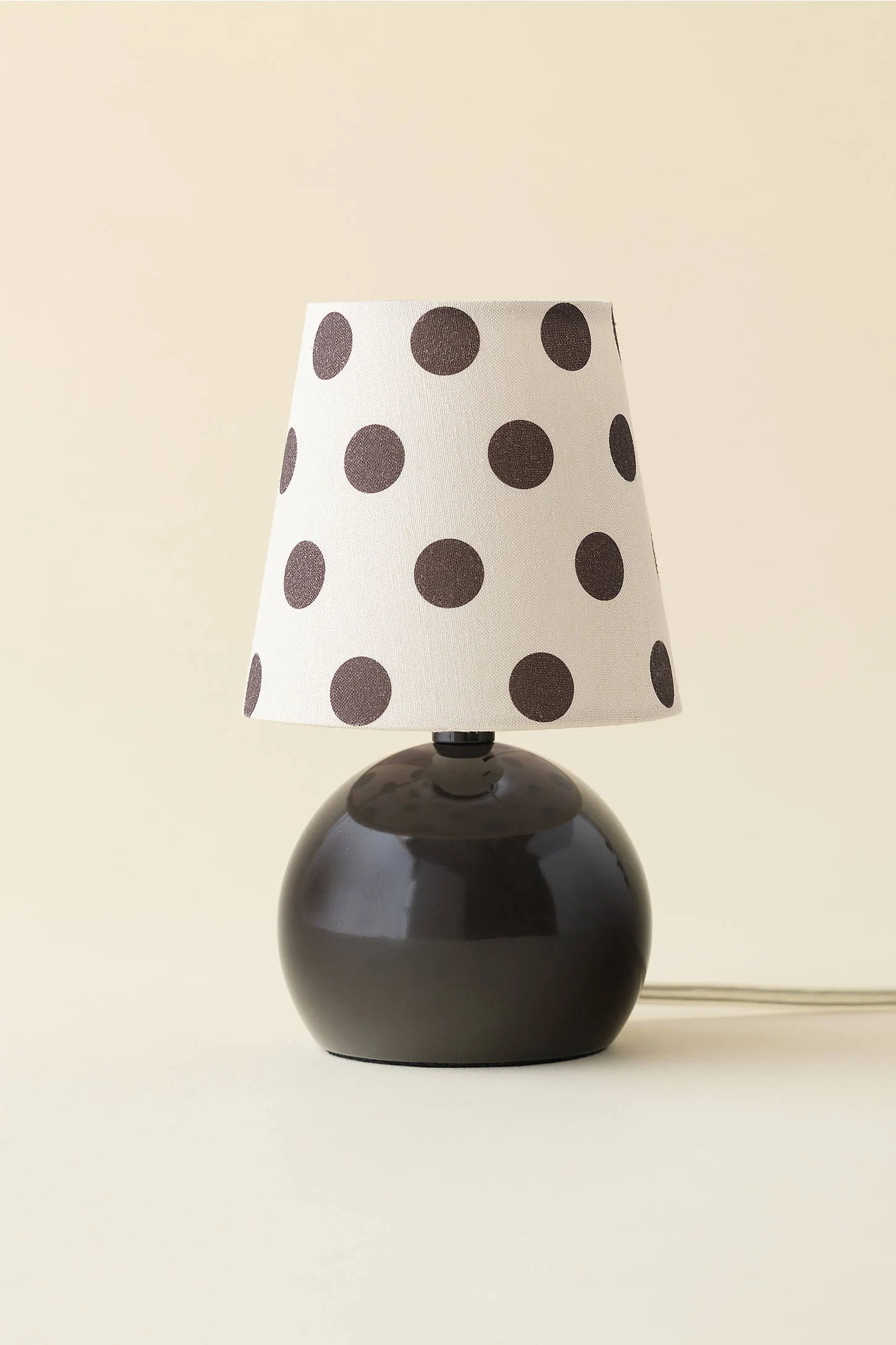 Khodi Polka Dot Table Lamp - Black ALL 2