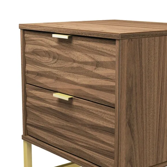 Tuxford 2 Drawer Bedside Table 5