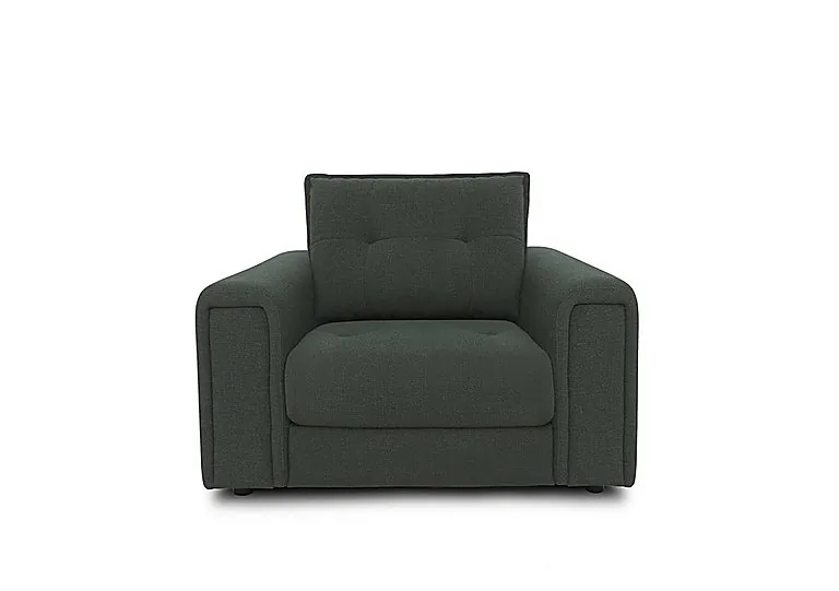 Goliath Fabric Chair - Moss Green