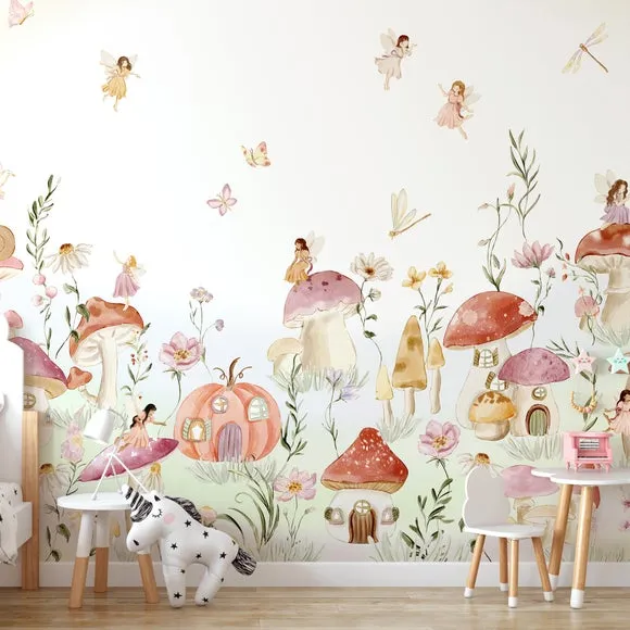 Fairy Garden Wall Mural 2