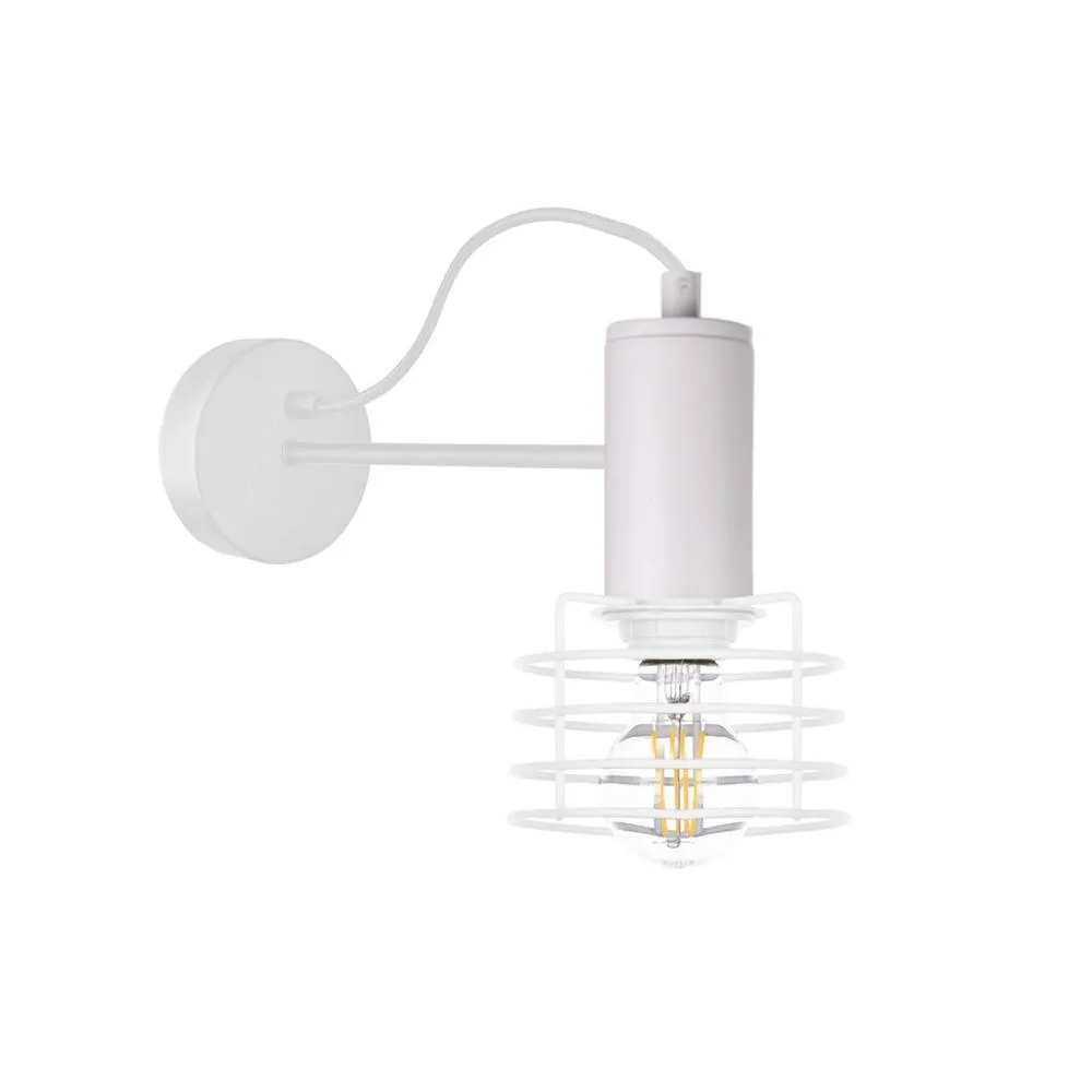 Netlighting Rune Wall Lamp White 25cm 1x E27