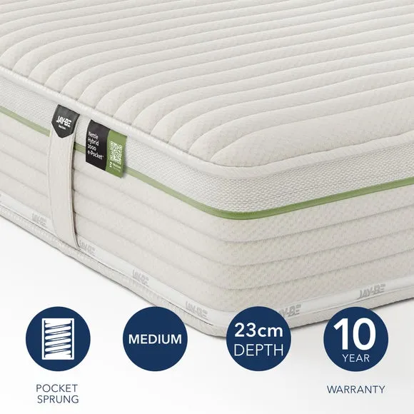 Jay-Be Natural All Season 2000 Pocket Hybrid Mattress