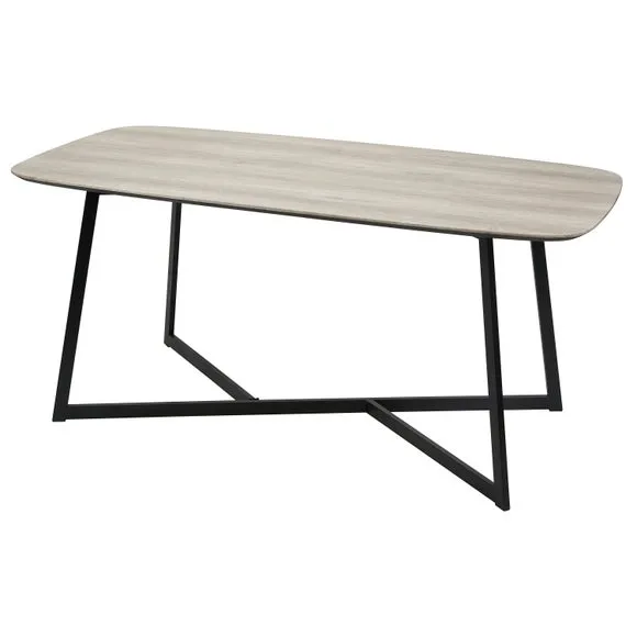 Pacific 4 Seater Ukiah Dining Table, Wood Effect 2