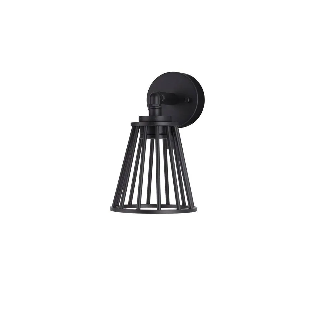 Netlighting Carina Wall Lamp Black Aluminium LED 6W 279.09 Lm 3000K IP65
