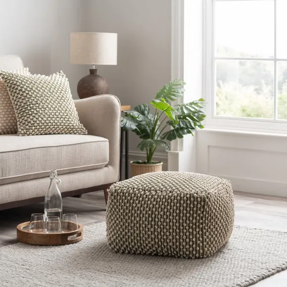 Jersey Bobble Pouffe 1