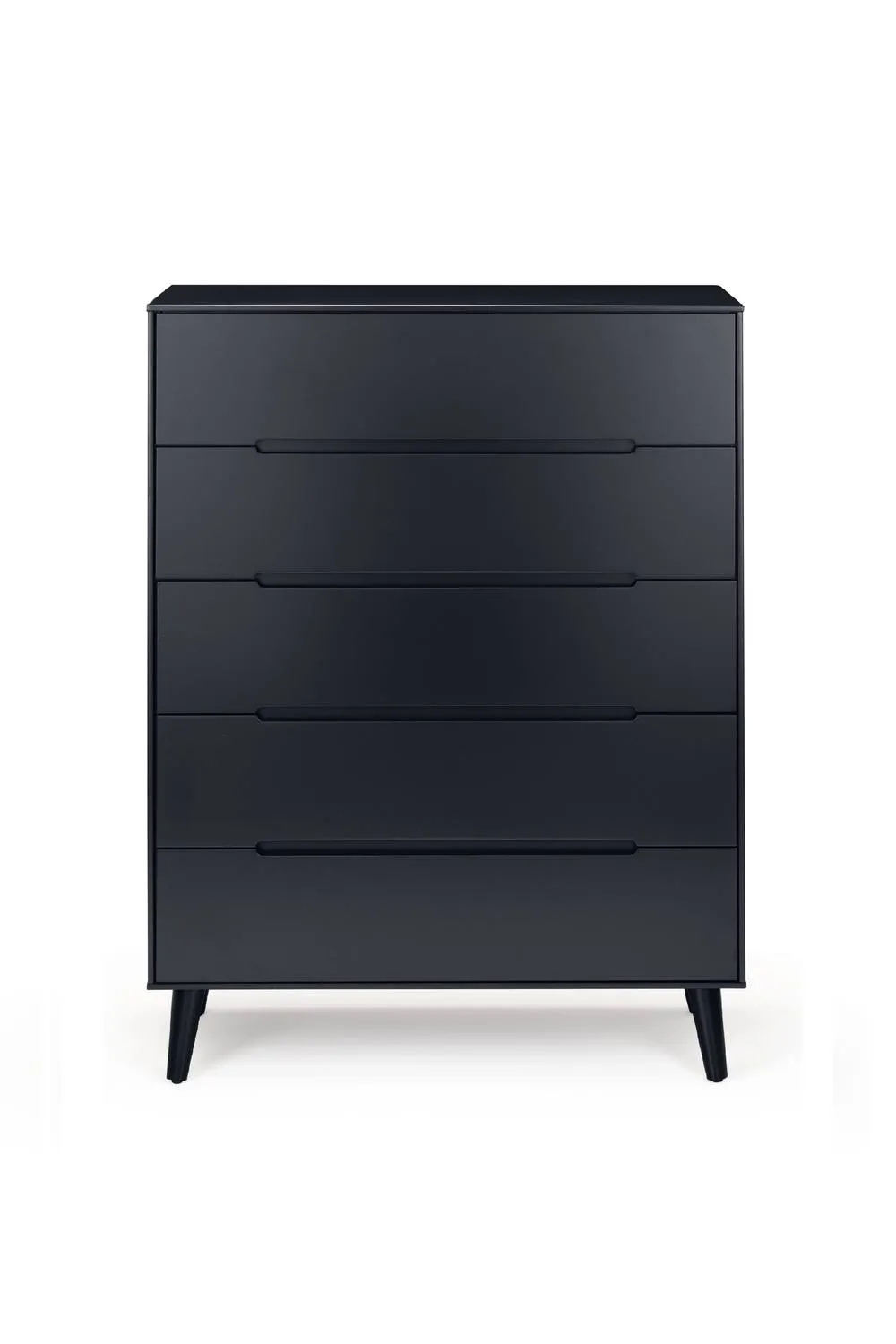Julian Bowen Alicia 5 Drawer Chest in Black 4