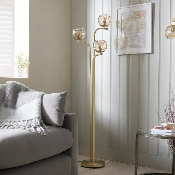 Vogue Arkoma Glass Floor Lamp 2