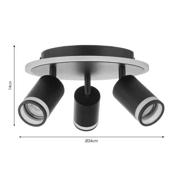 Orbit 3 Light Adjustable LED Spotlight 6