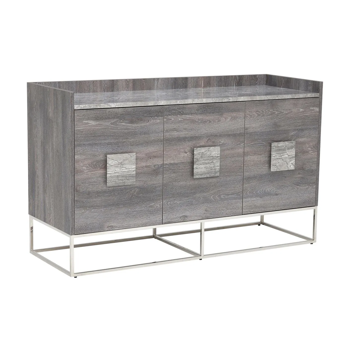Minola Sideboard, Midnight Grey and Grey Oak