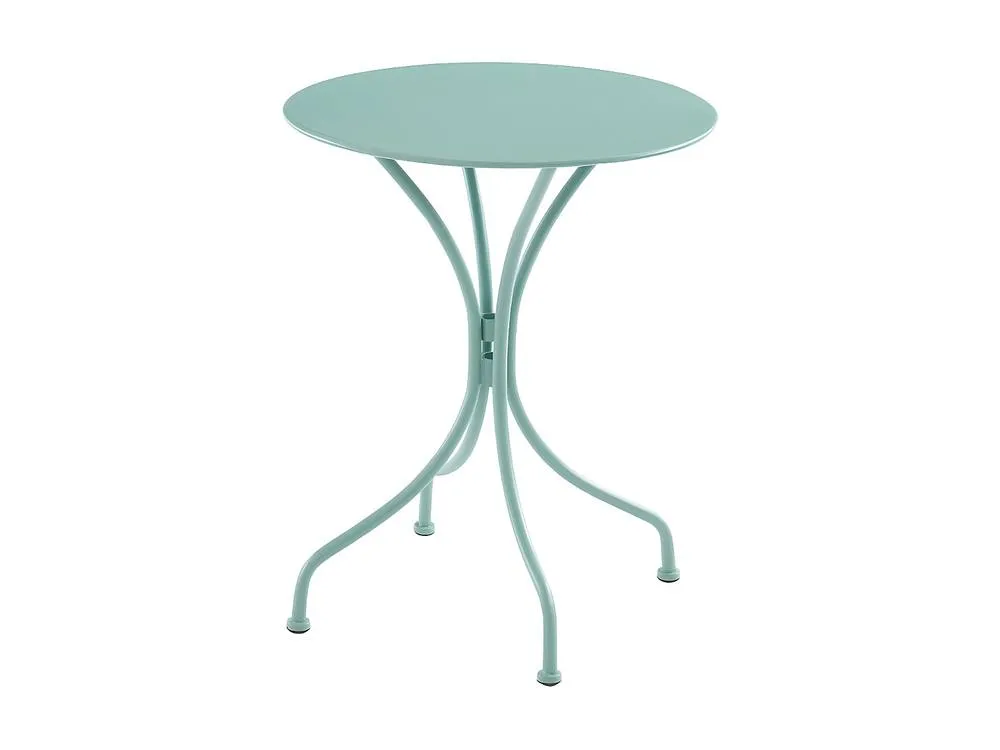 Vente-unique Round Metal Garden Table D.60Cm - Almond Green - MIRMANDE By MYLIA 2