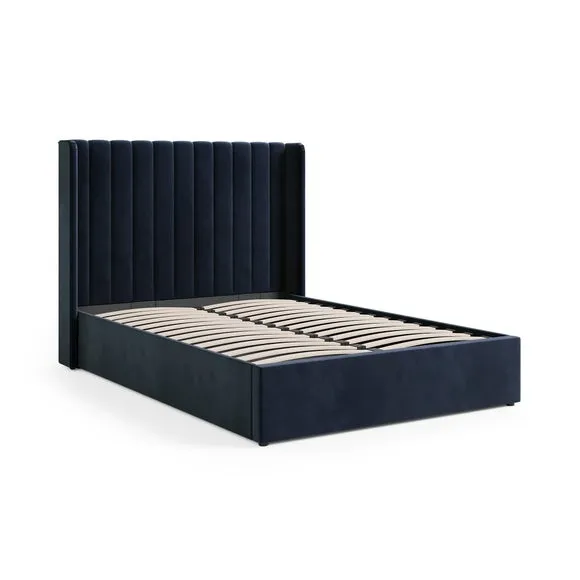 Alara Velvet Ottoman Bed 6