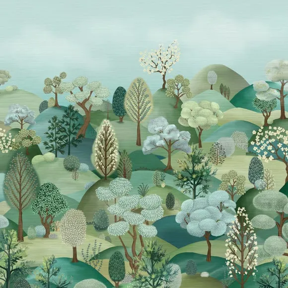 Hillside Wall Mural 2