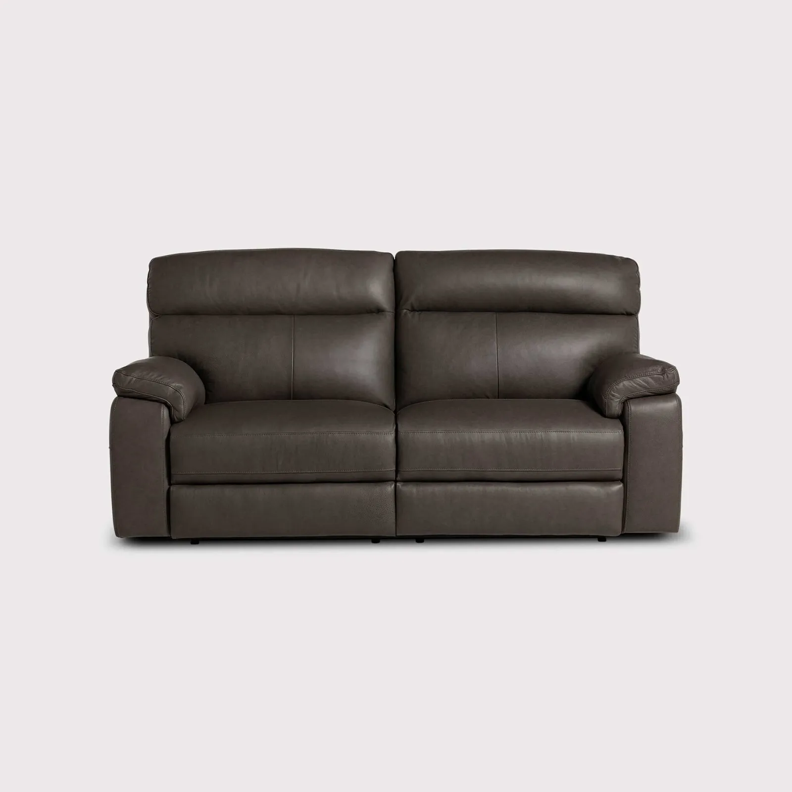 Clark 3 Seater With Power Motion Recliner Recliner Sofa, Grey | Barker & Stonehouse