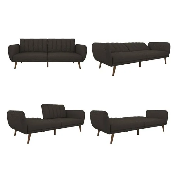 Brittany Linen Double Sofa Bed 6