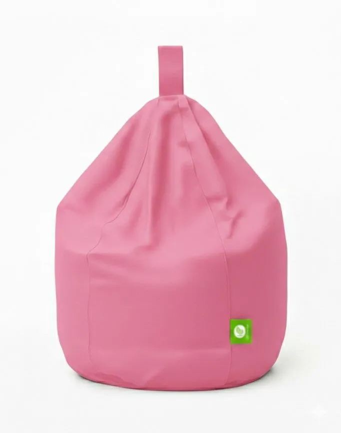 Bean Lazy Cotton Twill Pink Bean Bag Child Size