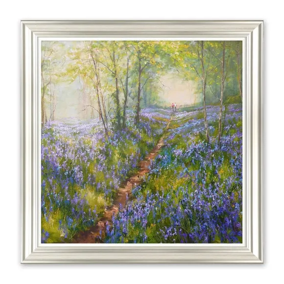 Bluebell Walk by Mark Lambert Framed Print 2