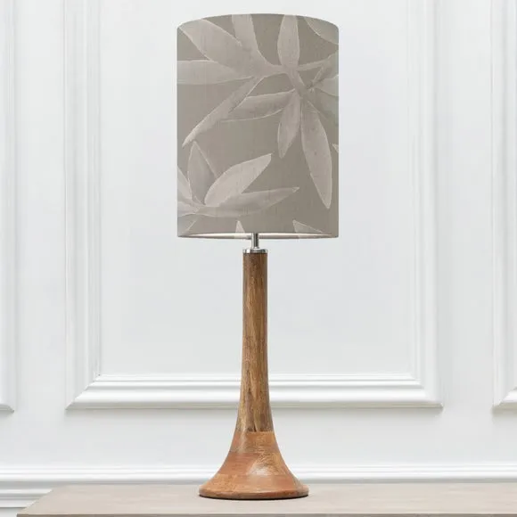 Kinross Table Lamp with Silverwood Shade 2